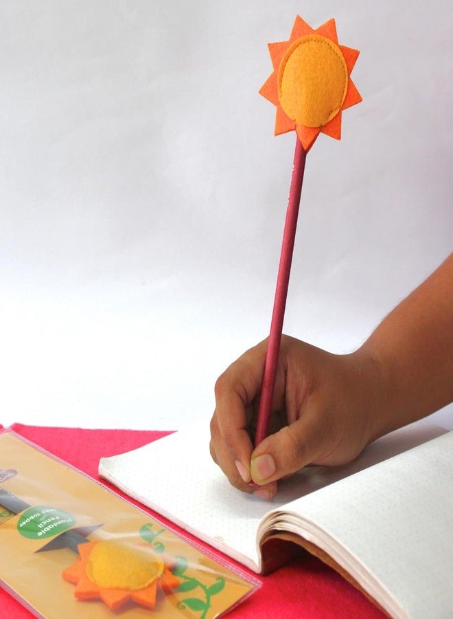 تالي أقلام رصاص تالي قابلة للزراعة مع غطاء - مجموعة من 5 أقلام | صديقة للبيئة | مثالية للأطفال والطلاب | للأفراد المهتمين بالبيئة | تتميز بقلم رصاص فريد من نوعه مملوء بالبذور يمكن زراعته لينمو - Image 2